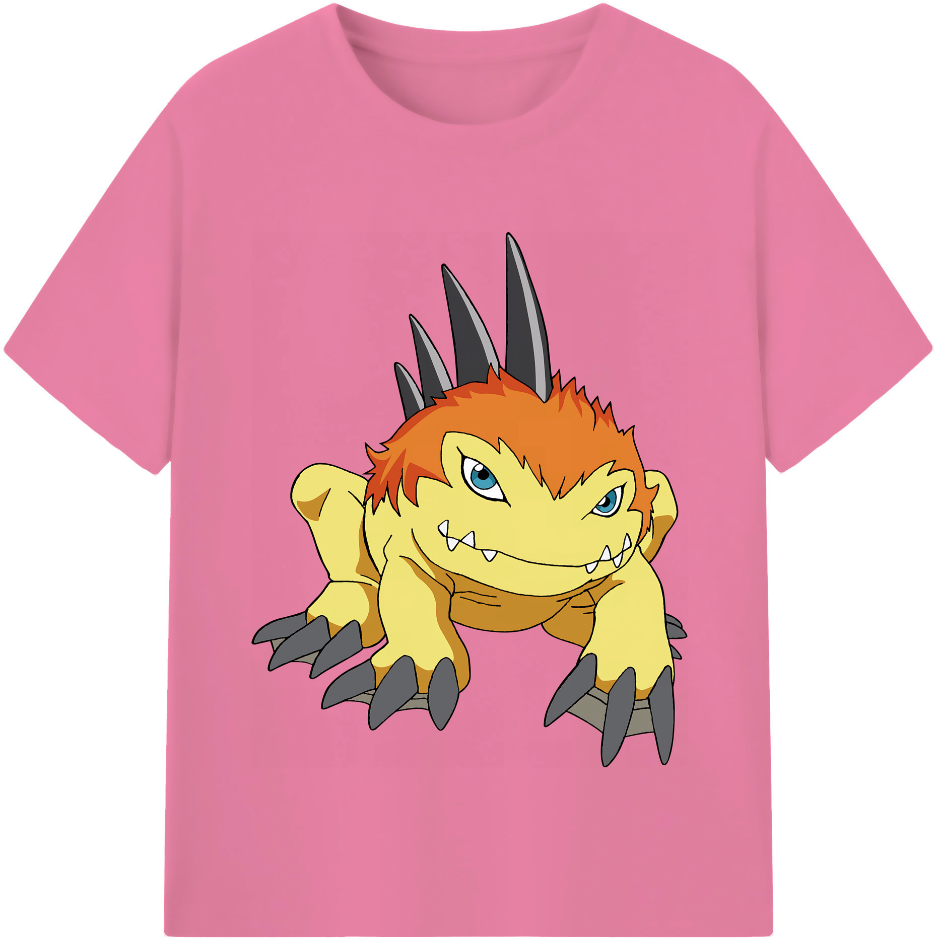（画像用） Digimon デジタルモンスター/デジモン 綿100％半袖Tシャツ（フロントプリント）